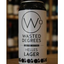 WASTED DEGREES HELLES LAGER - Otherworld Brewing ( antigua duplicada)