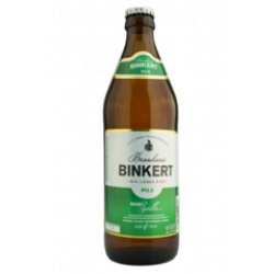 Brauhaus Binkert Binkert - Mainseidla Pils - Die Bierothek