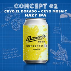 Barneys, Concept #2 , 330ml Can - The Fine Wine Company