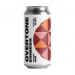 Overtone Brewing Co,  Einbeck Dark Lager 440ml Can - The Fine Wine Company