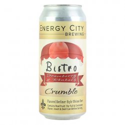 Energy City Bistro Strawberry & Rhubarb Crumble Sour - CraftShack