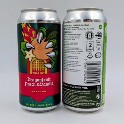 Vault City Brewing Dragon Fruit Peach Vanilla