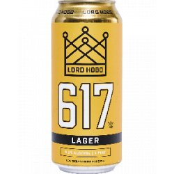 Lord Hobo Brewing 617 Lager - Half Time