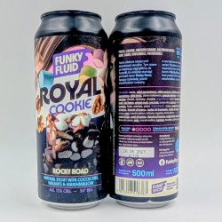 Funky Fluid Royal Cookie: Rocky Road