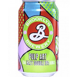 Brooklyn Brewery Pulp Art Hazy Double IPA - Half Time