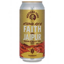 Northern Monk A WHOLE LOT OF FAITH & JAIPUR // DOUBLE HAZY IPA
