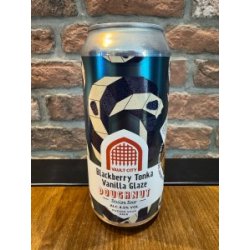 Vault City Brewing Blackberry Tonka Vanilla Glaze Doughnut Vault City Brewing Blackberry Tonka Vanilla Glaze Doughnut