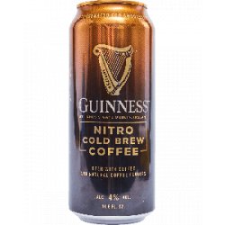 Guinness Beer Guinness Nitro Coffee Brew - Half Time