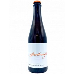 Afterthought Brewing Company Tradition ZinGin - ’t Biermenneke