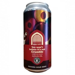 Vault City Brewing You Won’t Believe It’s Not Crumble!