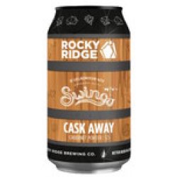 Rocky Ridge Cask Away Cabernet Porter 375mL ABV 5.5% - Hopshop