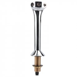 Cobra Tower 2 Taps - No Taps (Chrome) - BrewCraft