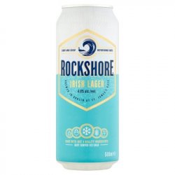 Rockshore Irish Lager (8 x 500ml) - Castle Off Licence - Nutsaboutwine