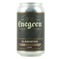 Enegren Gladiator Dopplebock 355ml BB 311223 - The Beer Cellar