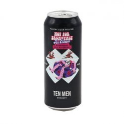 Ten Men Brewery - NOT FOR BREAKFAST: ICE CREAM RASPBERRY AND BLUEBERRY - Bierloods22