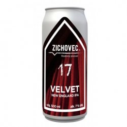 Zichovec  Velvet 17  0,5l c - Pivo a tak