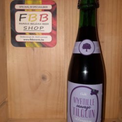 Tilquin oude myrtille sauvage - Famous Belgian Beer