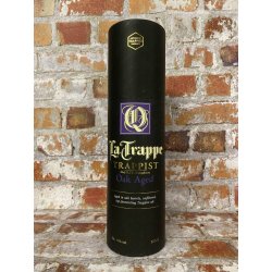 La Trappe Quadrupel — Oak Aged Batch 37 — Met koker - Gerijptebieren.nl