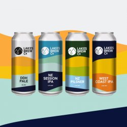 Lakes Brew Co Lead Beers Mixed Case 12 x 440ml Cans - Lakes Brew Co