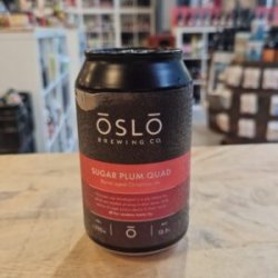 Oslo Brewing Company  Sugar Plum Quad - Het Biermeisje