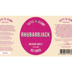 Tutts Clump Rhubarbjack Ice Cider 50cl Nrb - Kay Gee’s Off Licence