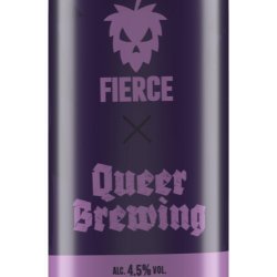 Fierce Beer x Queer Brewing collab (Tiramisu Stout) 440ml can Best Before 27.03.24 - Kay Gee’s Off Licence