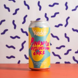 Yonder  Pineapple Upside Down Cake Pastry Sour  6% 440ml Can - All Good Beer