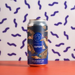 Left Handed Giant X Stigbergets  Cold Night Air  Hazy IPA 6.5% 440ml Can - All Good Beer