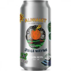 Alphabet Brewing Co  Juice Wayne New England IPA (44cl)(Cans) - Chester Beer & Wine