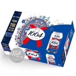 Bia Kronenbourg 1664 Blanc & Túi Đặc Biệt - First Beer – Bia Nhập Khẩu Giá Sỉ