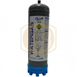 Botella de gas CO2 alimentario de 1300gr. - Install Beer