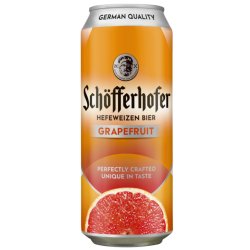 Schofferhofer Grapefruit 500ml Can Best Before 15.09.2024 - Kay Gee’s Off Licence