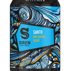 Siren Craft Santo 330ml Can Best Before: 17.03.2024 - Kay Gee’s Off Licence