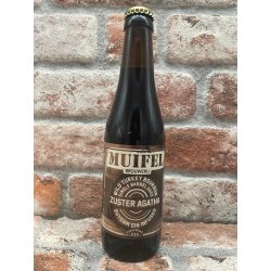 Muifel Brouwerij Vatgerijpt #15 Zuster Agatha Wild Turkey & Zuydam 2024 Quadrupel - 33 CL - House of Beers Uden
