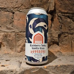 Vault City Brewing Blackberry Tonka Vanilla Glaze Doughnut Vault City Brewing Blackberry Tonka Vanilla Glaze Doughnut