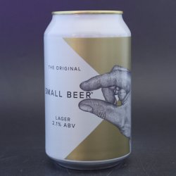 Small Beer - Lager - 2.1% (330ml) - Ghost Whale