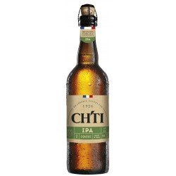 Bière Blonde IPA CH'TI  75 cl par la Brasserie Castelain - Calais Vins