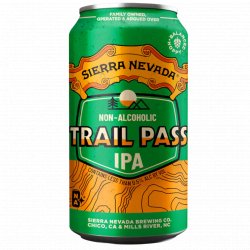 Sierra Nevada- Trail Pass IPA 0.5% ABV 330ml Can - Martins Off Licence