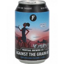 Frontaal Against The Grain #3 New Zealand Pilsener - Drankgigant.nl