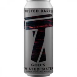 Twisted Barrel  God’s Twisted Sister Oatmeal Stout (Cans) (44cl) - Chester Beer & Wine