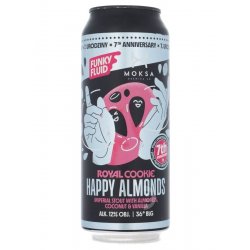 Funky Fluid  Moksa - Royal Cookie: Happy Almonds - Beerdome