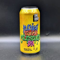 One Drop Mango Nitro Milkshake IPA Can Sgl - Saccharomyces Beer Cafe