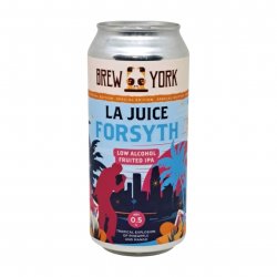 Beew York La Juice Foresyth  Non Alcoholic IPA - Verdins Bierwinkel