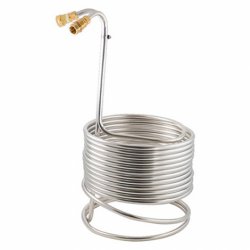 ENFRIADOR DE MOSTO DE ACERO INOX. 50' X 12 - Insumos Cerveceros de Occidente