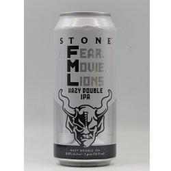 Stone Brewing - Fear.Movie.Lions Double IPA (2023) (bbf 2-3-24) - DeBierliefhebber