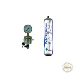 Pack botella de CO2 desechable con Regulador 1 presión 1 salida JG6 - DisproBeer