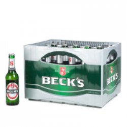 Becks Pils 24 x 0,33l - Getraenkedienst.com