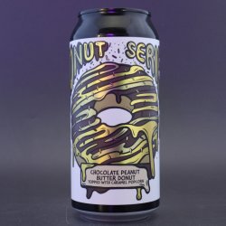 Amundsen - Donut Series 2.0: Chocolate Peanut Butter Donut With Caramel Popcorn - 7% (440ml) - Ghost Whale