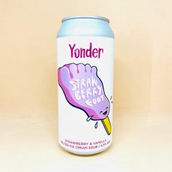 Yonder Brewing & Blending. Strawberry Foot [Ice Cream Sour] - Alpha Bottle Shop & Tap