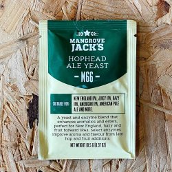 Hophead Ale Yeast - Mangrove Jacks - M66 - 10.5g - Brewbitz Homebrew Shop